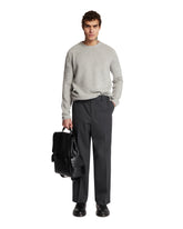 Gray Zip Pullover - Men's knitwear | PLP | Antonia