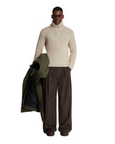 Beige Oasi Cashmere Turtleneck Sweater - Men's knitwear | PLP | Antonia