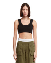 Top Cropped Nero - ALEXANDER WANG DONNA | PLP | dAgency