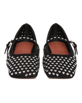 Ane Black Heart Flats | PDP | Antonia