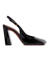 Black Charlotte Sling Pumps | PDP | Antonia