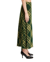 Green Check Skirt | PDP | Antonia