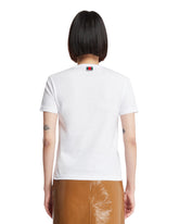 T-Shirt Bianca Con Logo | PDP | dAgency