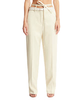 White Belted Pants - SALE WOMEN | PLP | dAgency