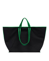 Black Striped Tote Bag - Women's tote bags | PLP | dAgency