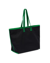 Black Striped Tote Bag - Women's tote bags | PLP | dAgency