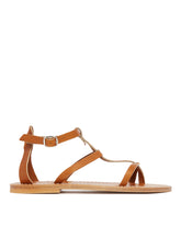 Brown Antioche Flat Sandals - Women's sandals | PLP | dAgency