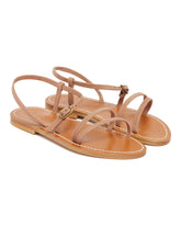 Beige Erka Flat Sandals - Women's sandals | PLP | dAgency