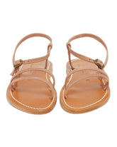 Beige Erka Flat Sandals | PDP | Antonia