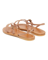 Beige Erka Flat Sandals | PDP | Antonia