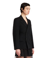 Black Couture Waist Jacket | PDP | dAgency
