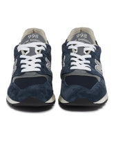 Blue Made in USA 998 Sneakers | PDP | dAgency