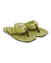 Green Indie Flat Thong - Women's sandals | PLP | dAgency