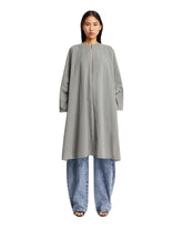 Gray Voluminous Light Coat | PDP | dAgency