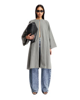 Gray Voluminous Light Coat | PDP | dAgency