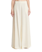 White Dela Trousers - new arrivals women's clothing | PLP | dAgency