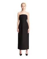 Black Ward Dress - the row women | PLP | Antonia