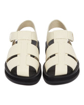 White Fisherman Sandals | PDP | Antonia