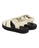 White Fisherman Sandals | PDP | Antonia