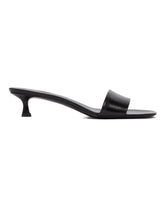 Black Combo Kitten Heel Sandals | PDP | dAgency