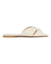 Soft Knot Flats Bianche | PDP | Antonia