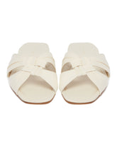 Soft Knot Flats Bianche | PDP | Antonia