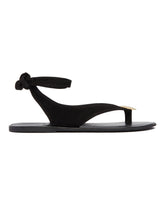 Black Charm Beach Sandals | PDP | Antonia