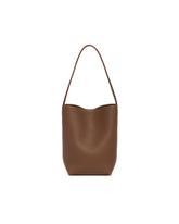 Brown Small N/S Park Tote Bag | PDP | Antonia