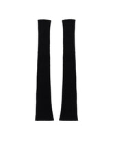 Black Ribbed-knit Sleeves - WARDROBE NYC WOMEN | PLP | dAgency