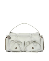 White Multipocket Leather Bag - ACNE STUDIOS | PLP | Antonia