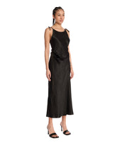 Black Satin Dress | PDP | Antonia