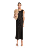 Black Satin Dress - Women's dresses | PLP | Antonia