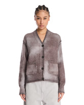 Gray V-Neck Cardigan - Women's knitwear | PLP | Antonia