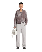 Gray V-Neck Cardigan - Women's knitwear | PLP | Antonia