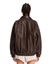 Brown Leather Jacket | PDP | Antonia