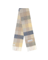 Beige Logo Jacquard Scarf - ACNE STUDIOS | PLP | Antonia