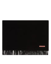 Black Large Wool Scarf - ACNE STUDIOS | PLP | Antonia