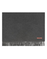 Gray Large Wool Scarf - ACNE STUDIOS | PLP | Antonia