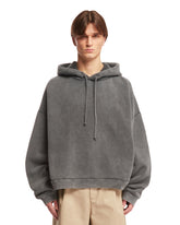 Gray Logo Hoodie - ACNE STUDIOS | PLP | Antonia