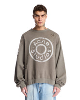 Green Logo Sweatshirt - ACNE STUDIOS | PLP | Antonia