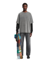 Gray Cotton T-Shirt - ACNE STUDIOS | PLP | Antonia