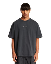 Black Logoed T-Shirt - ACNE STUDIOS | PLP | Antonia