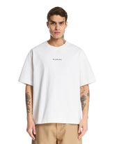 White Logo T-Shirt - ACNE STUDIOS | PLP | Antonia