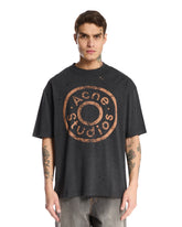 Black Logo T-Shirt - ACNE STUDIOS | PLP | Antonia