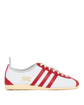 White and Red Japan Sneakers | PDP | Antonia