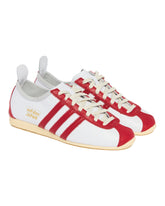 White and Red Japan Sneakers | PDP | Antonia