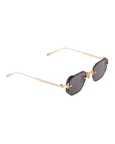 Gold Juno-Two Sunglasses - AKONI | PLP | Antonia