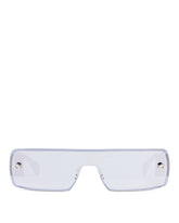 Silver Mask Sunglasses - ALAIA | PLP | Antonia