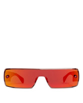 Red Shield Sunglasses - ALAIA | PLP | Antonia