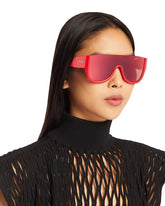 Red Mask Sunglasses - ALAIA | PLP | Antonia